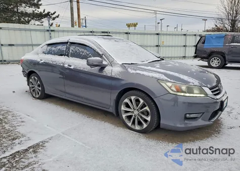 2014 Honda Accord Exl z USA, uszkodzony, nr VIN 1HGCR3F85EA033113